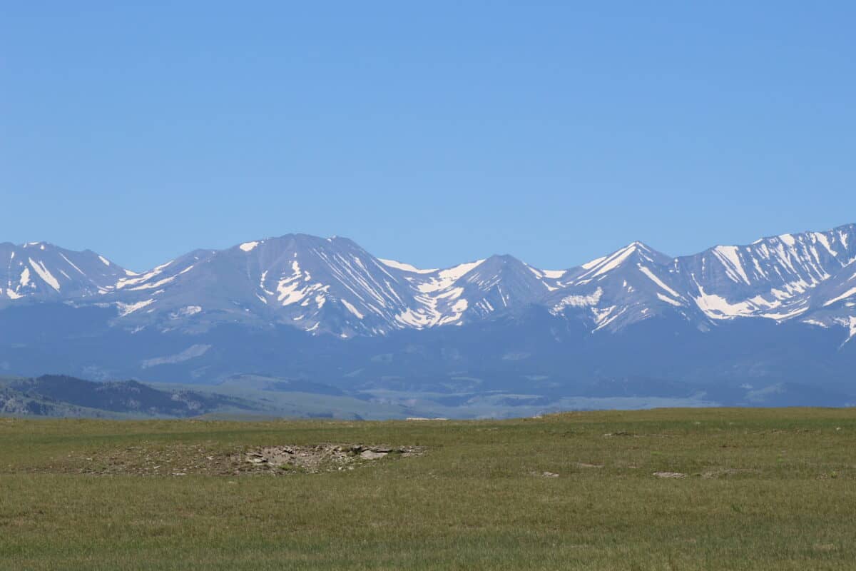 Melville was founded at the foot of the Crazy Mountains.