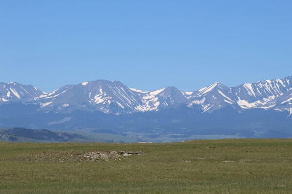 Melville was founded at the foot of the Crazy Mountains.